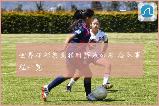 世界杯彩票竞猜对阵表公布 各队赛程一览